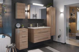 ست کابینت روشویی و آینه باکس